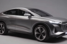 全新奥迪Q4 E-Tron Sportback概念车正式亮相前就被发现