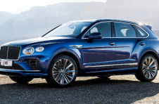 宾利改款2021年全球最快的SUV Bentayga Speed