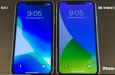 iOS 14 Beta 5与iOS 13.6.1速度测试（影片）