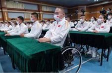 第16届残奥会中国体育代表团出征动员大会在京举行